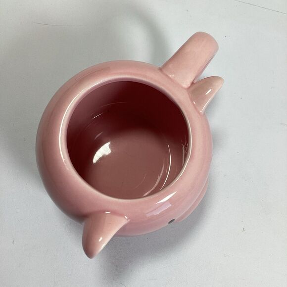 Babe Pink Pig Mug Figural 3D Coffee Tea Ceramic - Picture 5 of 8